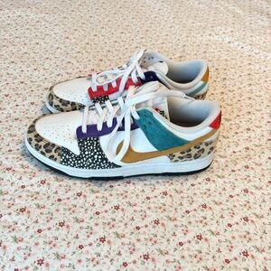 Nike Low Dunk Safari mix